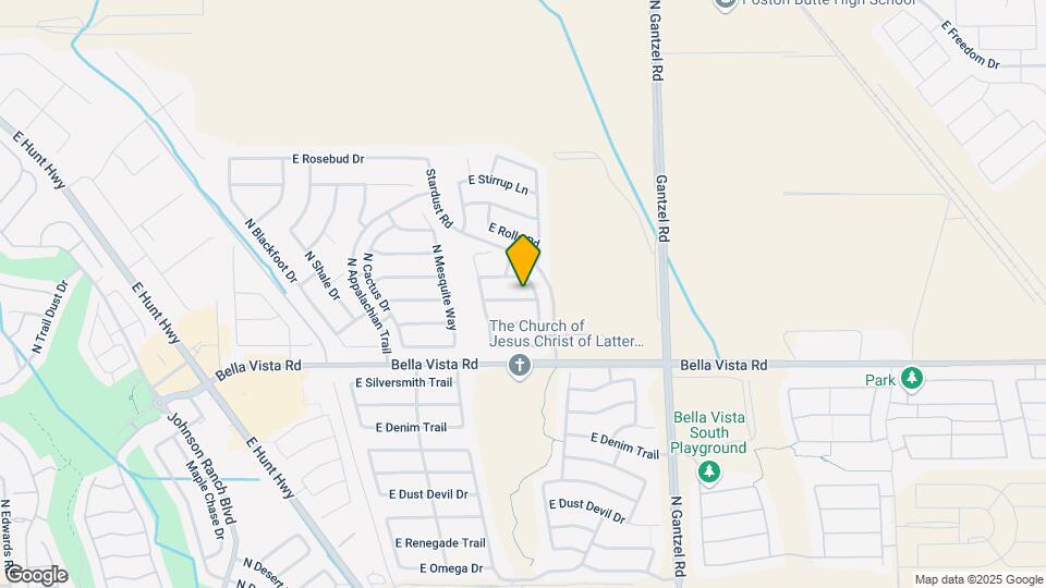 1478 E Poncho Ln Map and Location Details