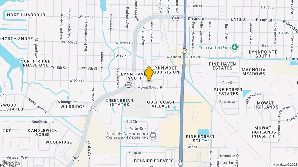 1824 Alabama Ave Map and Location Details