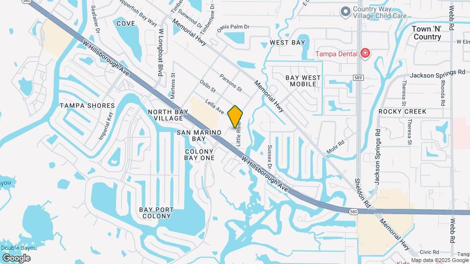 5816 Little River Dr Map and Location Details