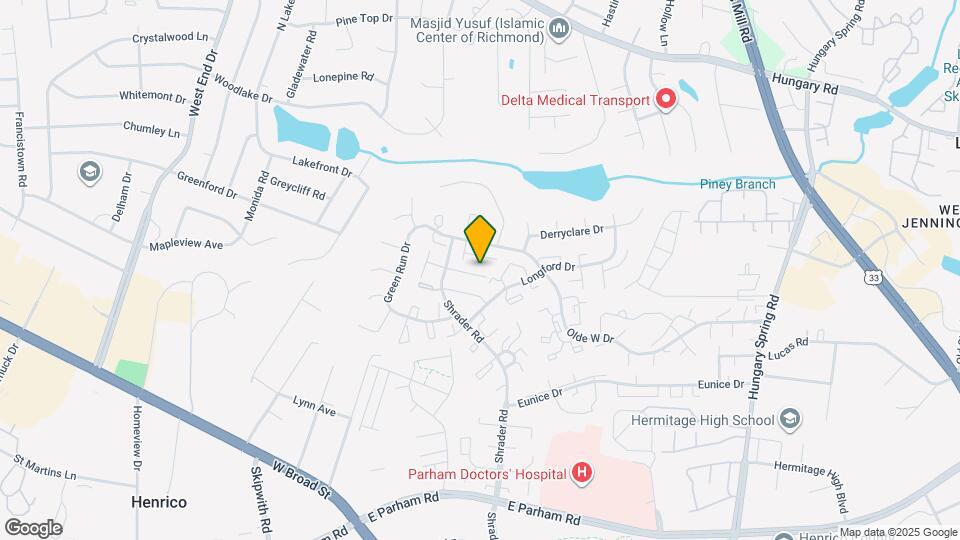 7710 Pomeroy Ct Map and Location Details