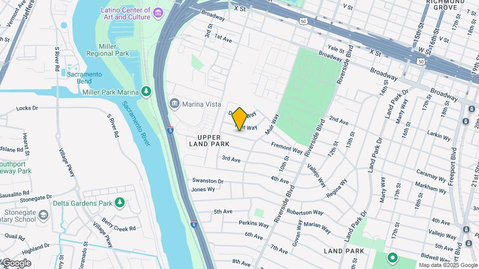 615 Fremont Way Map and Location Details