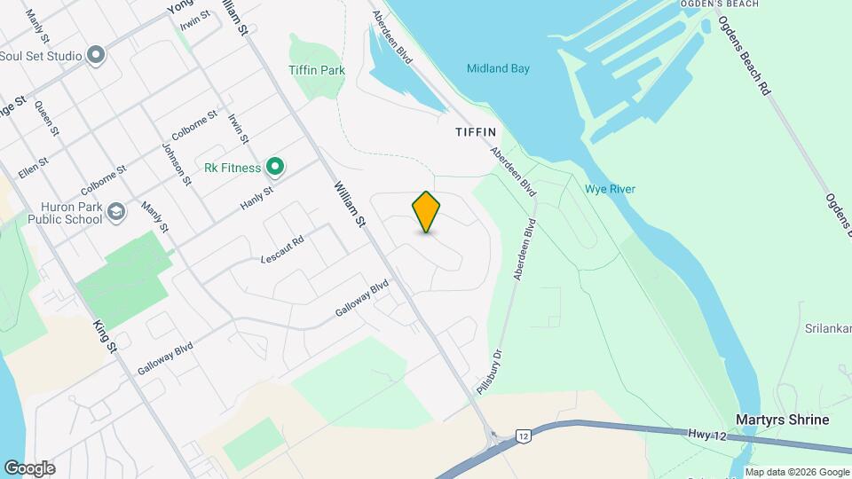 630 Bayview Dr Map and Location Details