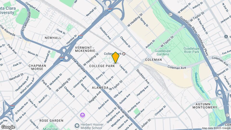 836 Emory St Mapa y Detalles de la Ubicación