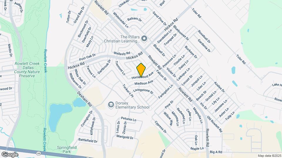 6210 Homewood Ave Map and Location Details
