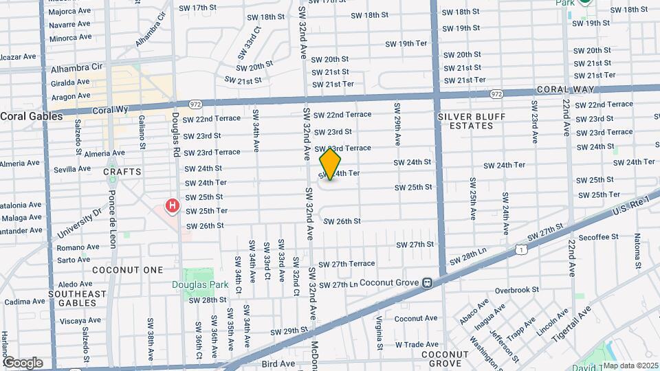 3167 SW 25th St Map and Location Details