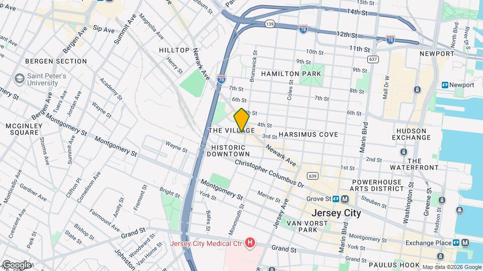 133 Brunswick St Map and Location Details