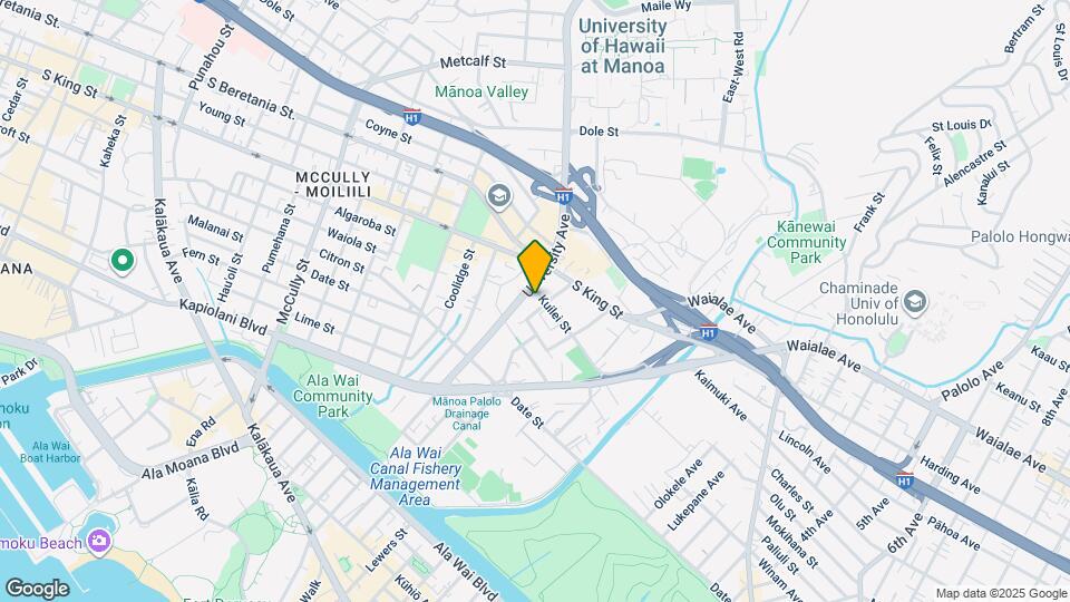 909 University Ave Mapa y Detalles de la Ubicación