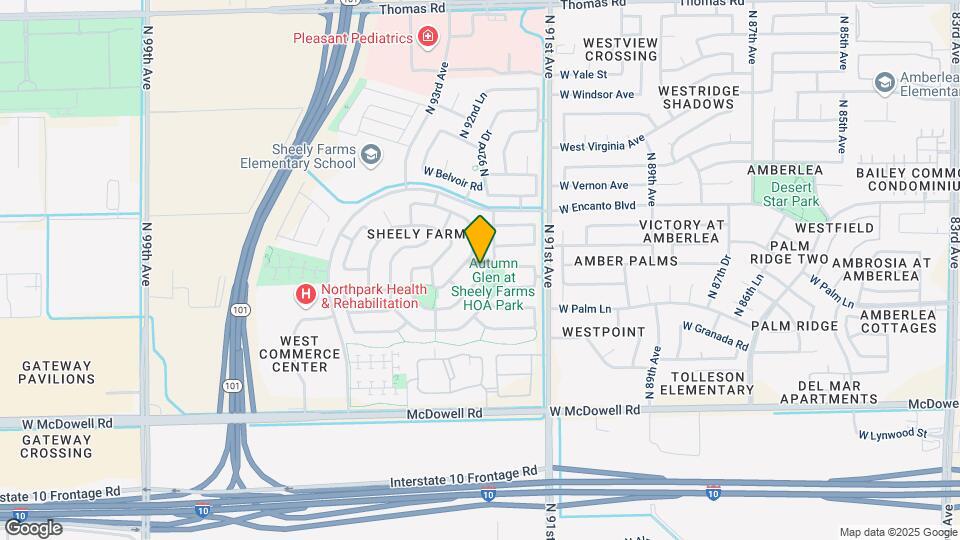 9210 W Milkweed Loop Map and Location Details