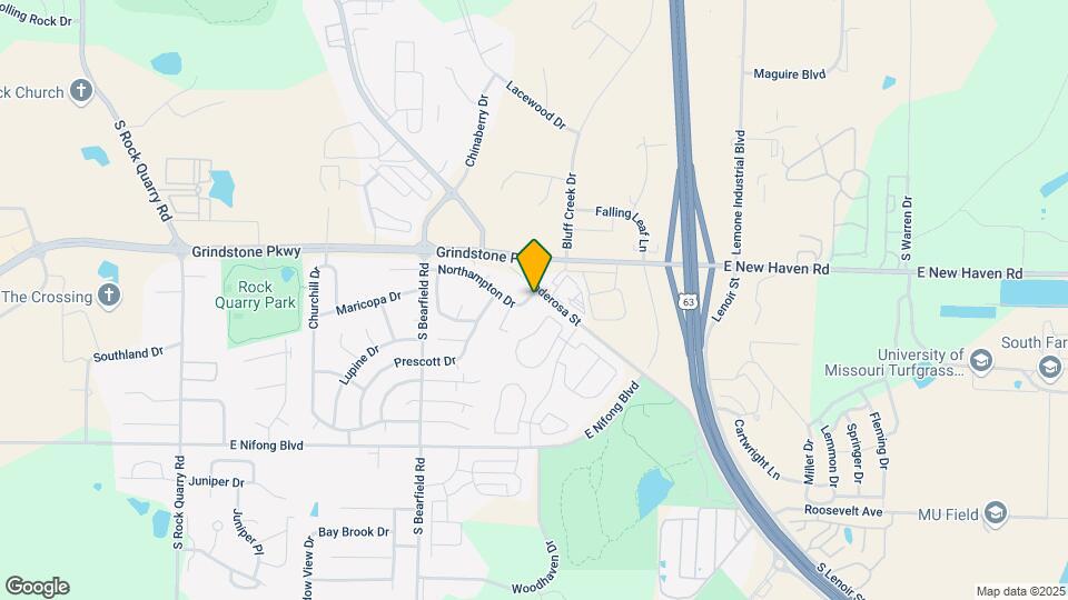 2614 Northampton Dr Map and Location Details