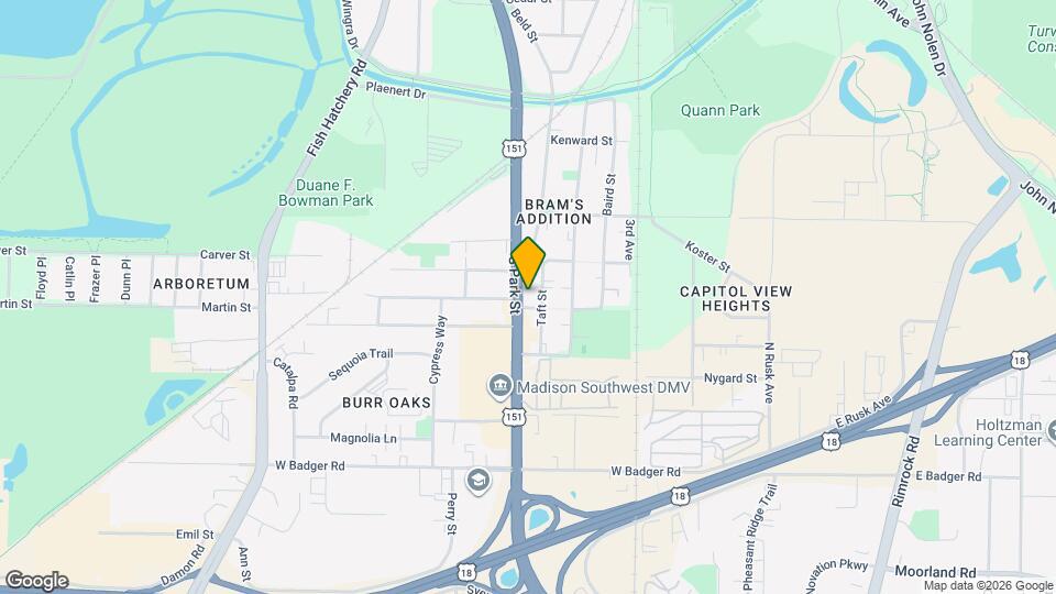 2041 S Park St Map and Location Details