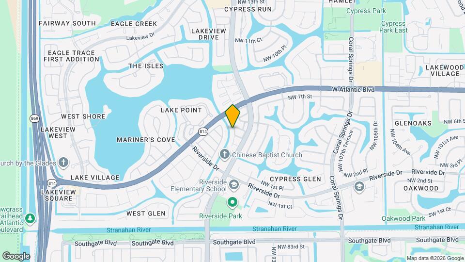 390 NW 115th Way Map and Location Details