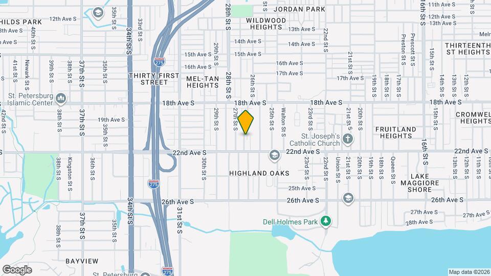 2034 Auburn St S, Unit 1 Mapa y Detalles de la Ubicación