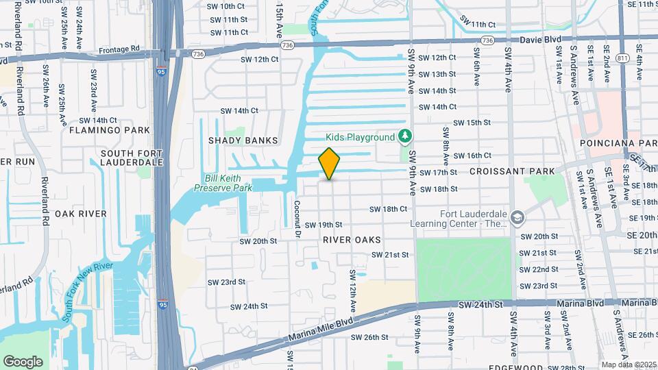 1300 SW 17th St Map and Location Details
