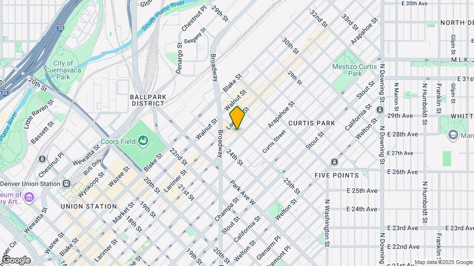 1230 25th St Map and Location Details