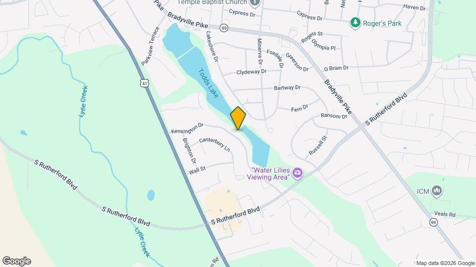 1519 Kensington Dr Mapa y Detalles de la Ubicación