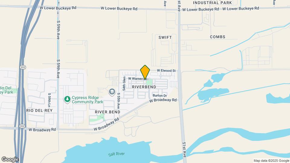 3714 S 53rd Dr Map and Location Details