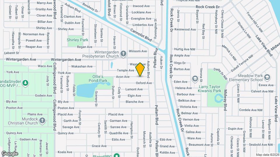 18407 Avon Ave Map and Location Details