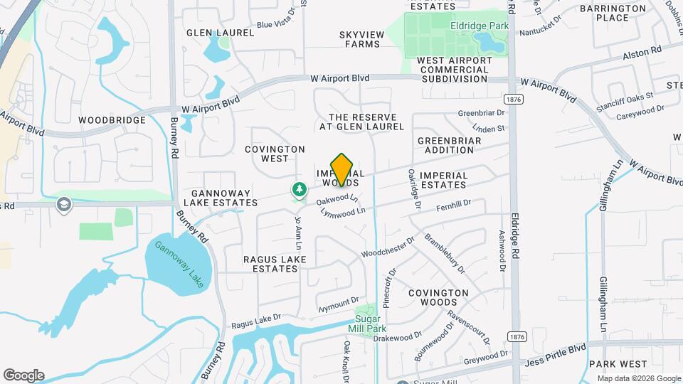 13834 Oakwood Ln Map and Location Details