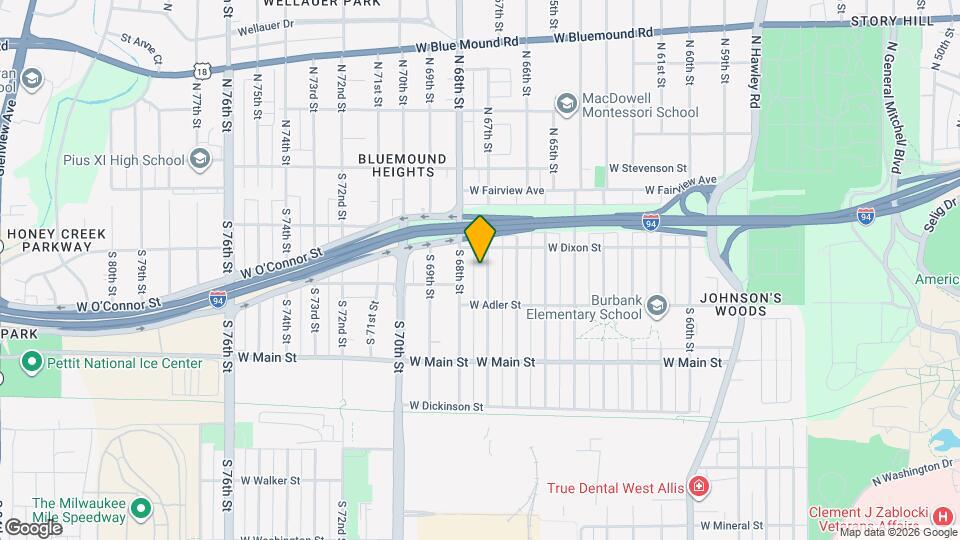 233 S 67th St, Unit 233A Mapa y Detalles de la Ubicación