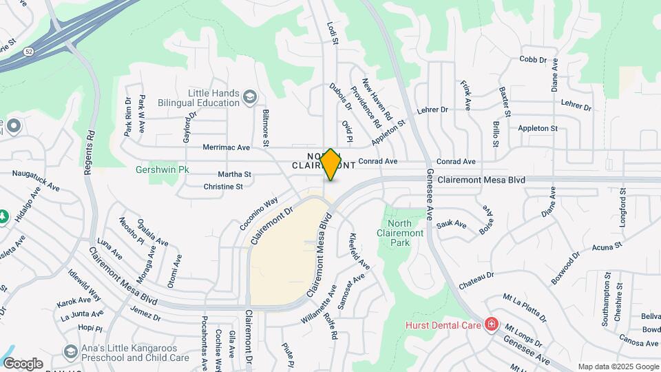 4855 Cole St Mapa y Detalles de la Ubicación