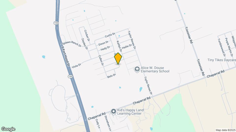 9901 Diana Dr Map and Location Details