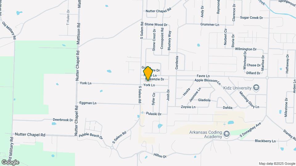 2830 York Ln Map and Location Details