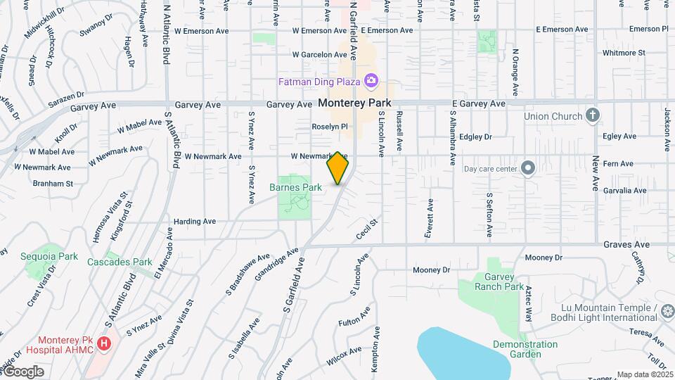 401 S Garfield Ave Mapa y Detalles de la Ubicación