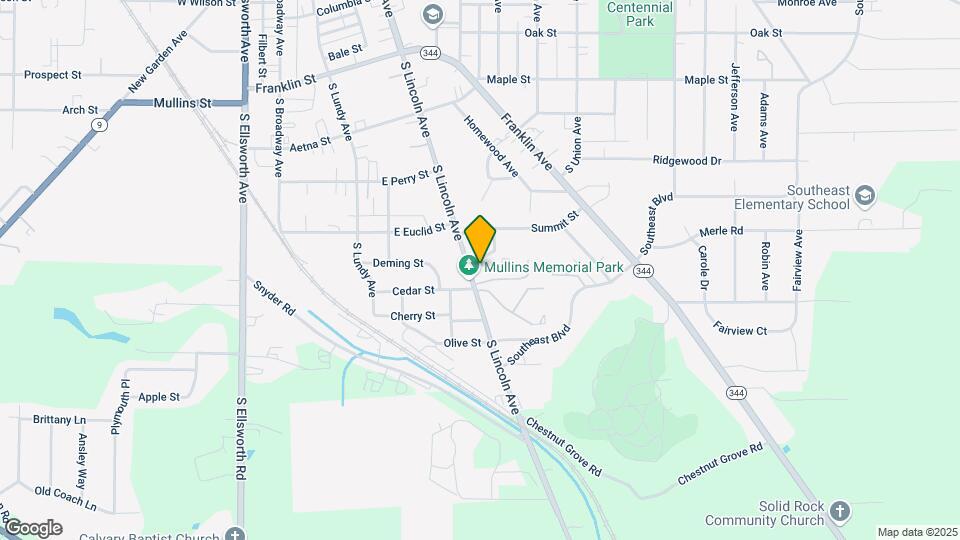1164 S Lincoln Ave Map and Location Details