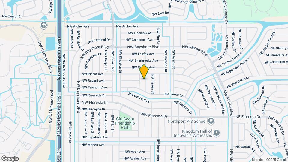 554 NW Conover St Map and Location Details