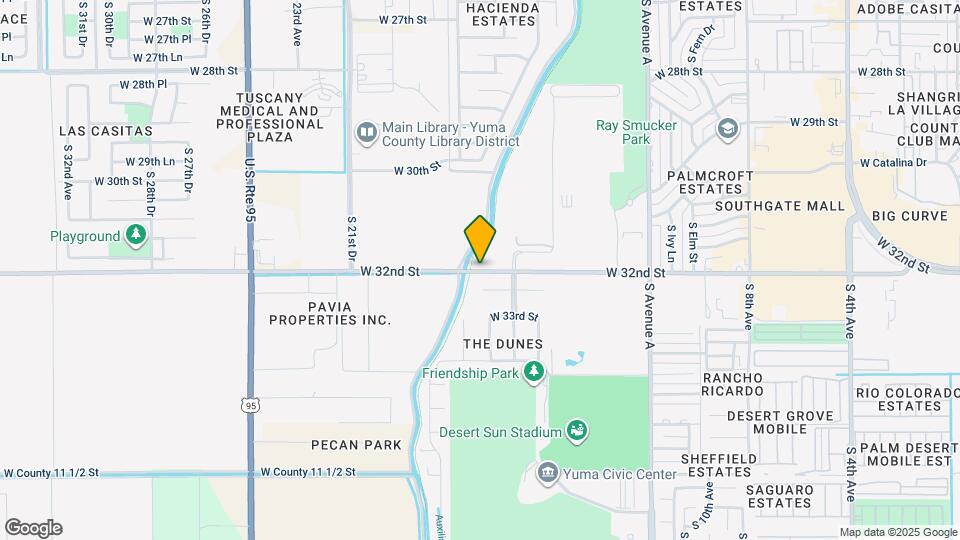 1710 W 11th St Map and Location Details