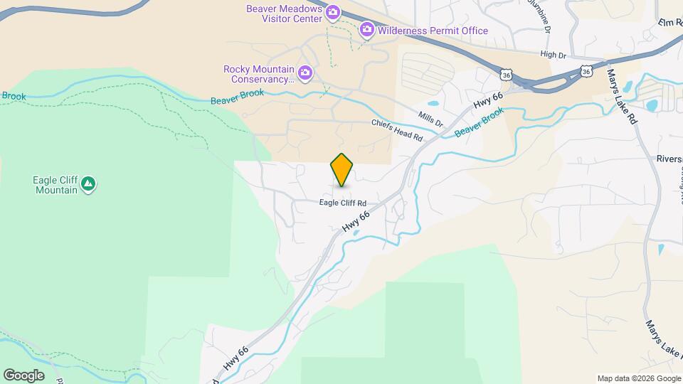 2087 Eagle Cliff Rd Mapa y Detalles de la Ubicación