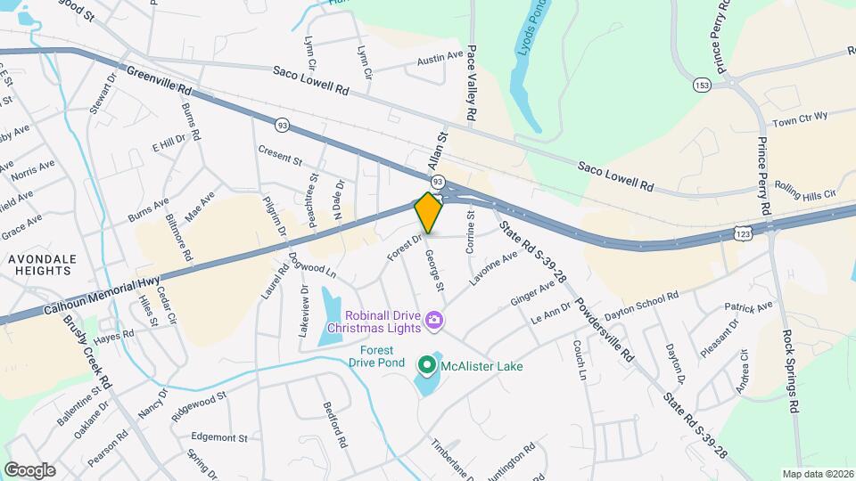 101 Georges Ln Mapa y Detalles de la Ubicación
