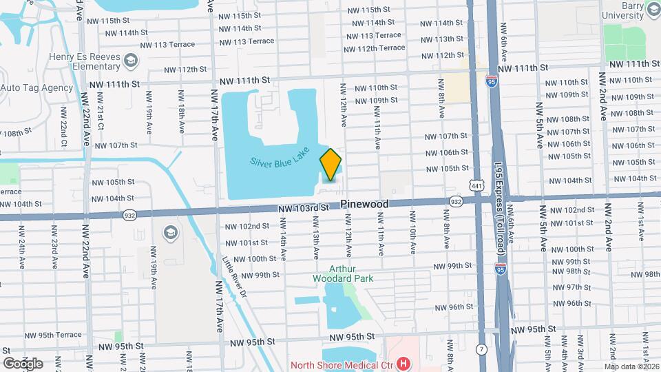 1205 NW 103rd Ln Map and Location Details