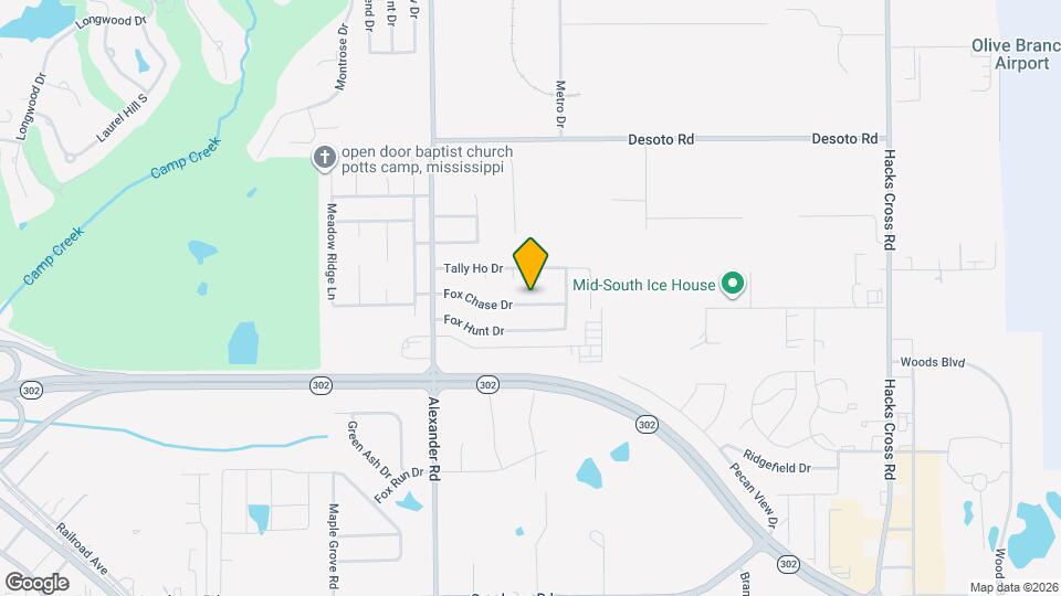 10176 Fox Chase Dr Map and Location Details