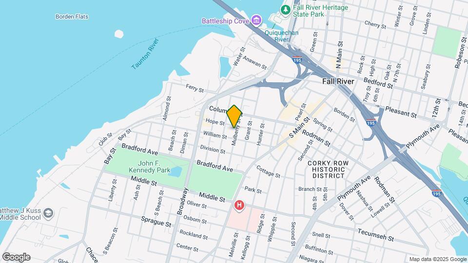 219 Mulberry St Map and Location Details