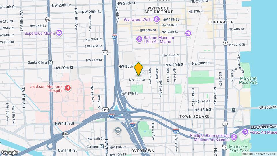 435 NW 19th St Mapa y Detalles de la Ubicación