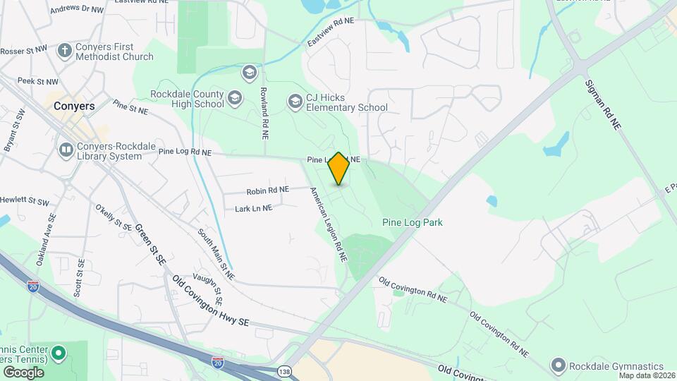 1214 Woodlyn Chase NE Map and Location Details