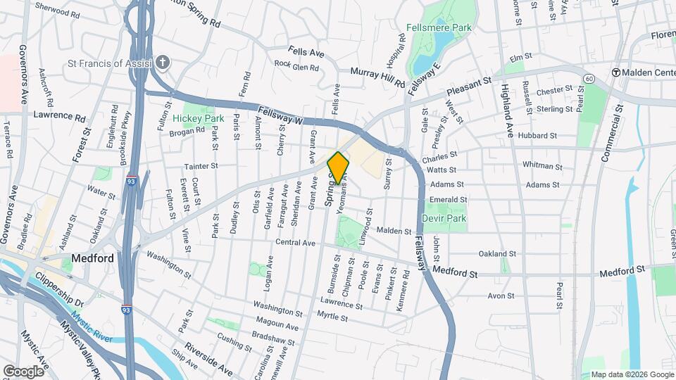 12 Emerald St Map and Location Details