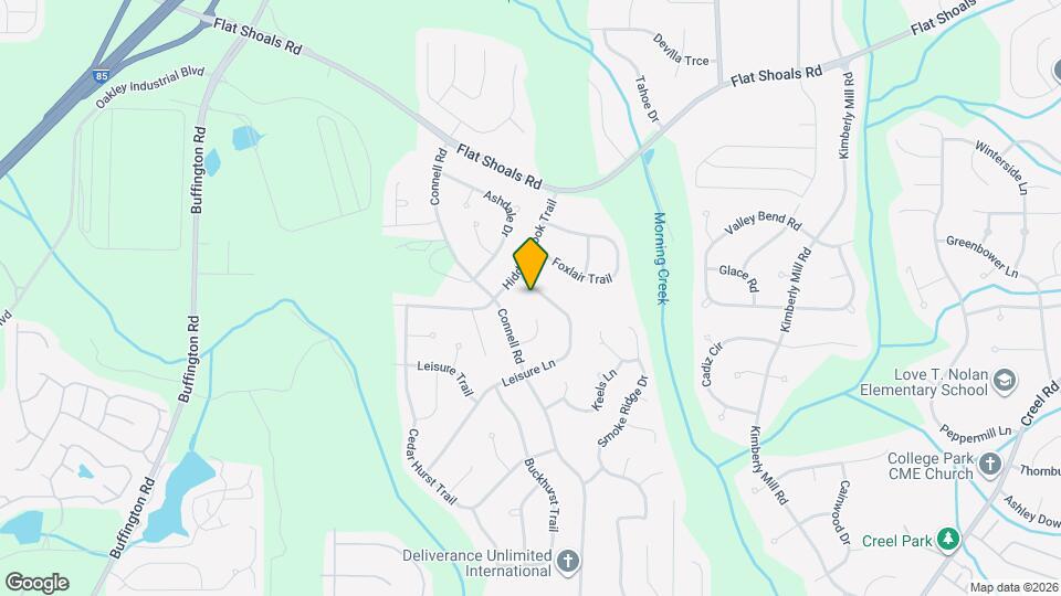 3435 Leisure Ln Map and Location Details