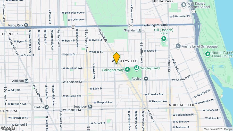 3703 N Racine Ave, Unit 3 Map and Location Details