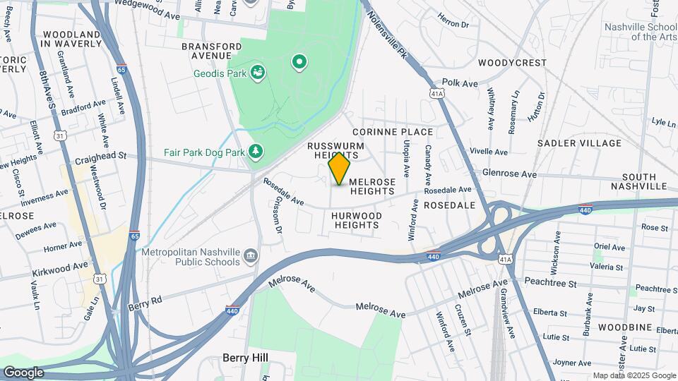 521 Camden Dr Map and Location Details