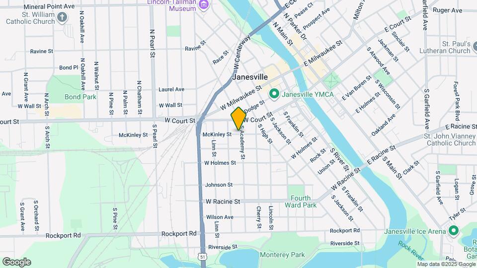 714 McKinley St, Unit 4 Mapa y Detalles de la Ubicación