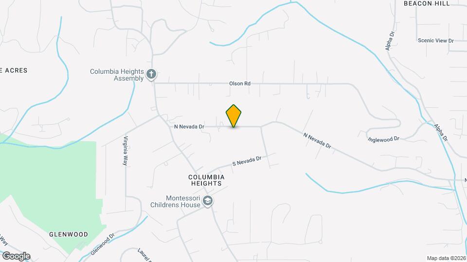 802 N Nevada Dr Map and Location Details