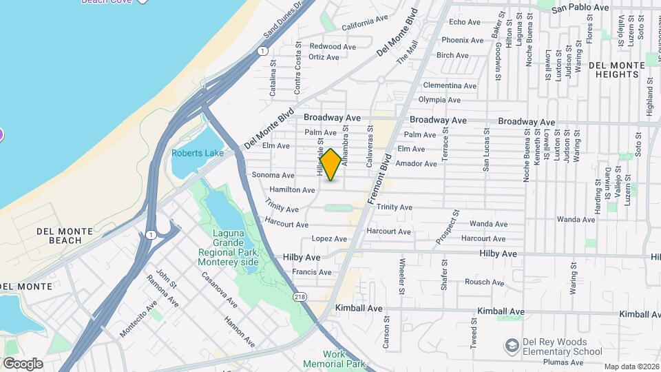 645 Hamilton Ave Mapa y Detalles de la Ubicación