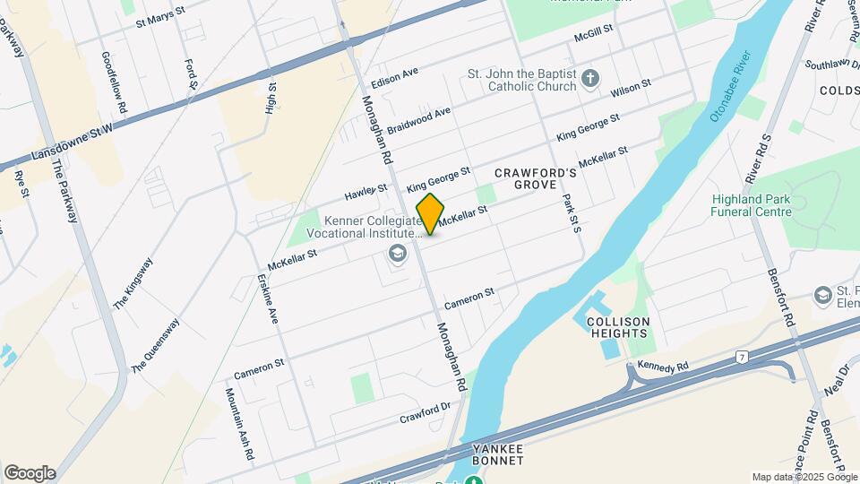 588 Howden St Map and Location Details