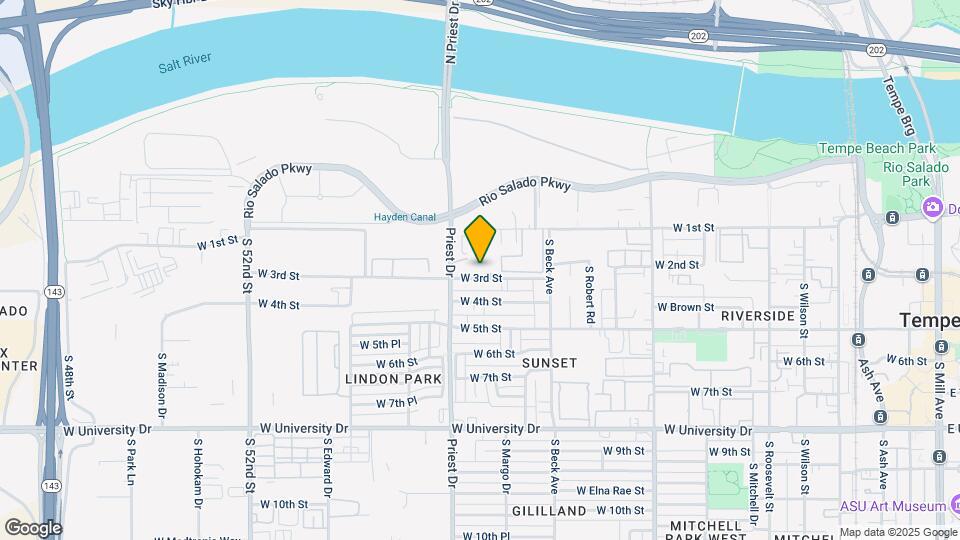 1320 W 3rd St Map and Location Details