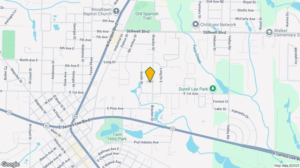 313 Brackin St Map and Location Details