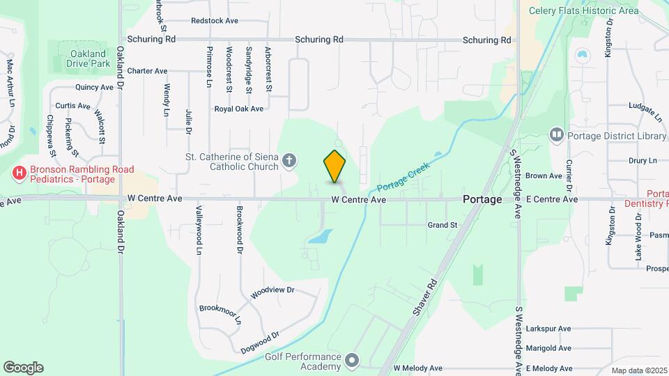 Portage Pines Map and Location Details