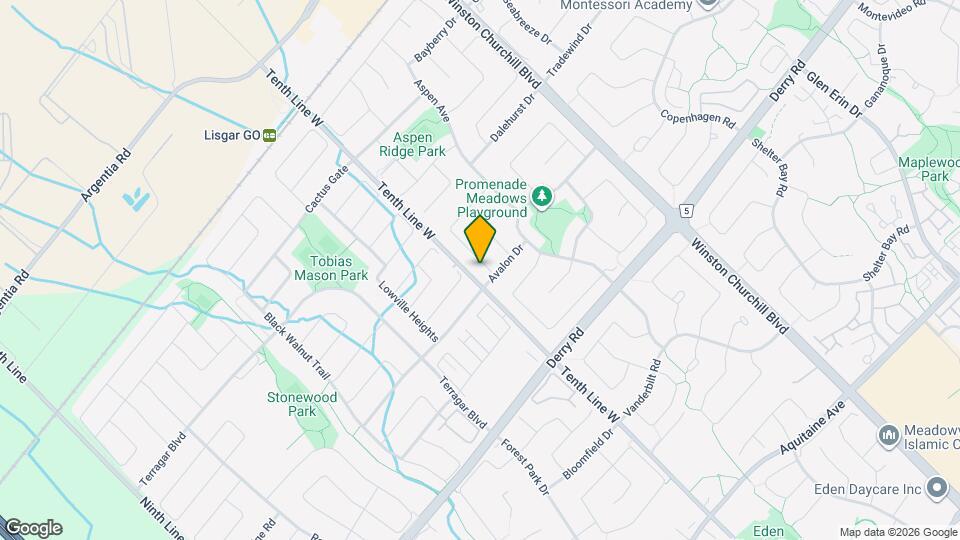 7132 Harding Crescent Map and Location Details