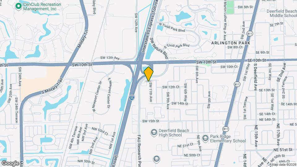 1221 SW 11th Ave Map and Location Details